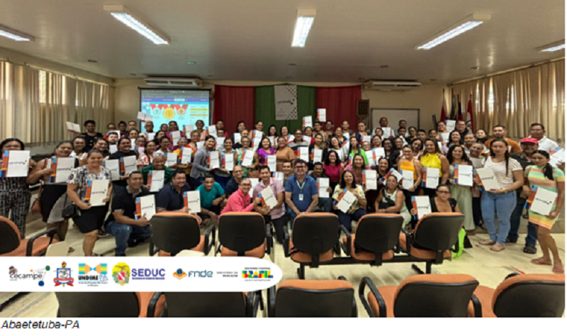Cecampe Norte realizou ações formativas e assessoramentos sobre o PDDE em 15 municípios do Pará, em abril de 2025