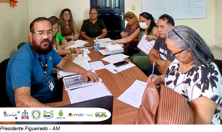 Assessoramento técnico do Cecampe Norte orientou profissionais da educação em Presidente Figueiredo (AM), em maio de 2025