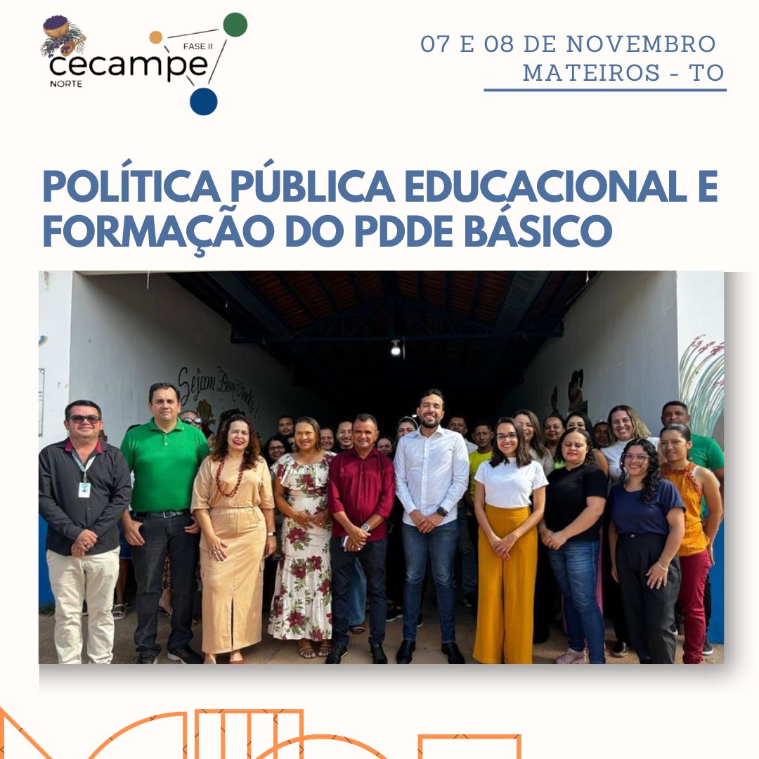 Capacitação sobre o PDDE fortalece a gestão escolar em comunidades quilombolas do Tocantins!