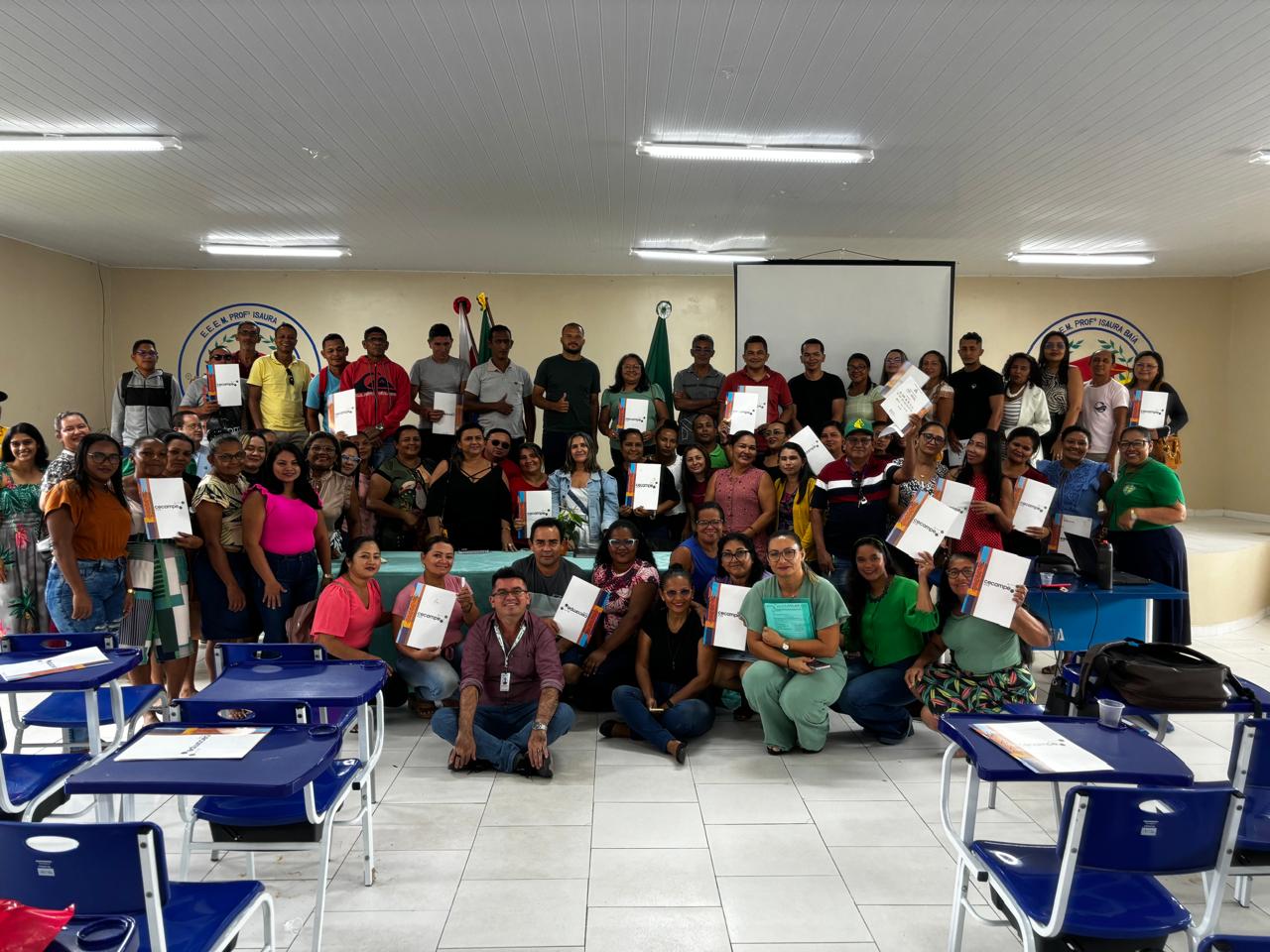 Cecampe Norte realiza capacitação presencial sobre o PDDE Básico e sua Ações Integradas ao município de Mocajuba-PA